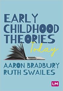 Book cover for 'Early Childhood Theories Today' by Aaron Bradbury and Ruth Swailes
